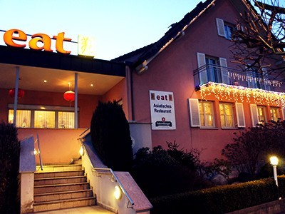 Außenansicht vom Asiatisches Restaurant EAT in Lustenau